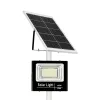 GLOBOSTAR® HELIOS-280 GLB-000-0004 Μεταλλικός Γαλβανισμένος Στύλος Φωτισμού για Φωτοβολταϊκό Προβολέα Εξωτερικού Χώρου - RAL 9016 Λευκό Ματ - Μ35 × Π25 × Υ280cm