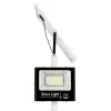 GLOBOSTAR® HELIOS-280 GLB-000-0004 Μεταλλικός Γαλβανισμένος Στύλος Φωτισμού για Φωτοβολταϊκό Προβολέα Εξωτερικού Χώρου - RAL 9016 Λευκό Ματ - Μ35 × Π25 × Υ280cm