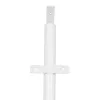 GLOBOSTAR® HELIOS-280 GLB-000-0004 Μεταλλικός Γαλβανισμένος Στύλος Φωτισμού για Φωτοβολταϊκό Προβολέα Εξωτερικού Χώρου - RAL 9016 Λευκό Ματ - Μ35 × Π25 × Υ280cm
