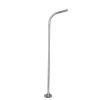 GLOBOSTAR® URBANO-280 GLB-000-0007 Μεταλλικός Γαλβανισμένος Στύλος Φωτισμού για Φωτοβολταϊκό Φωτιστικό Δρόμου Εξωτερικού Χώρου - Ασημί Γαλβανιζέ - Μ84 x Π25 x Υ280cm