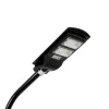 GLOBOSTAR® URBANO-280 GLB-000-0008 Μεταλλικός Γαλβανισμένος Στύλος Φωτισμού για Φωτοβολταϊκό Φωτιστικό Δρόμου Εξωτερικού Χώρου - RAL 9005 Μαύρο Ματ - Μ84 x Π25 x Υ280cm