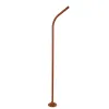 GLOBOSTAR® URBANO-280 GLB-000-0011 Μεταλλικός Γαλβανισμένος Στύλος Φωτισμού για Φωτοβολταϊκό Φωτιστικό Δρόμου Εξωτερικού Χώρου - RAL 8004 Corten Καφε Ματ - Μ84 x Π25 x Υ280cm