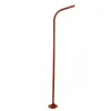 GLOBOSTAR® URBANO-280 GLB-000-0011 Μεταλλικός Γαλβανισμένος Στύλος Φωτισμού για Φωτοβολταϊκό Φωτιστικό Δρόμου Εξωτερικού Χώρου - RAL 8004 Corten Καφε Ματ - Μ84 x Π25 x Υ280cm