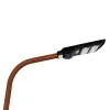 GLOBOSTAR® URBANO-280 GLB-000-0011 Μεταλλικός Γαλβανισμένος Στύλος Φωτισμού για Φωτοβολταϊκό Φωτιστικό Δρόμου Εξωτερικού Χώρου - RAL 8004 Corten Καφε Ματ - Μ84 x Π25 x Υ280cm