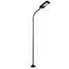 GLOBOSTAR® URBANO-280 GLB-000-0012 Μεταλλικός Γαλβανισμένος Στύλος Φωτισμού για Φωτοβολταϊκό Φωτιστικό Δρόμου Εξωτερικού Χώρου - RAL 6009 Κυπαρίσσι Ματ - Μ84 x Π25 x Υ280cm