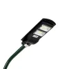 GLOBOSTAR® URBANO-280 GLB-000-0012 Μεταλλικός Γαλβανισμένος Στύλος Φωτισμού για Φωτοβολταϊκό Φωτιστικό Δρόμου Εξωτερικού Χώρου - RAL 6009 Κυπαρίσσι Ματ - Μ84 x Π25 x Υ280cm