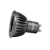 kelvo® KYRON DARK 36° KLV-103-0010 Σποτ GU10 MR16 με Honeycomb Anti-Glare Reflector LED 7W 840lm CRI (Ra) ≥ 90 36° AC 220-240V IP20 Φυσικό Λευκό 4500K Dimmable - Bridgelux COB Chip - Γκρι Ανθρακί & Μαύρο Ματ - Μ5 x Π5 x Υ5.7cm - 3 Χρόνια Εγγύηση