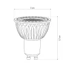kelvo® KYRON DARK 36° KLV-103-0010 Σποτ GU10 MR16 με Honeycomb Anti-Glare Reflector LED 7W 840lm CRI (Ra) ≥ 90 36° AC 220-240V IP20 Φυσικό Λευκό 4500K Dimmable - Bridgelux COB Chip - Γκρι Ανθρακί & Μαύρο Ματ - Μ5 x Π5 x Υ5.7cm - 3 Χρόνια Εγγύηση