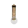 GLOBOSTAR® KENSI 00883 Boho Φωτιστικό Τοίχου - Απλίκα με Ντουί 1 x E27 AC 220-240V IP20 - Καφέ & Μπεζ - Μ7 x Π18 x Υ30cm GLOBOSTAR® KENSI 00883 Boho Φωτιστικό Τοίχου - Απλίκα με Ντουί 1 x E27 AC 220-240V IP20 - Καφέ & Μπεζ - Μ7 x Π18 x Υ30cm