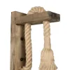 GLOBOSTAR® KENSI 00883 Boho Φωτιστικό Τοίχου - Απλίκα με Ντουί 1 x E27 AC 220-240V IP20 - Καφέ & Μπεζ - Μ7 x Π18 x Υ30cm GLOBOSTAR® KENSI 00883 Boho Φωτιστικό Τοίχου - Απλίκα με Ντουί 1 x E27 AC 220-240V IP20 - Καφέ & Μπεζ - Μ7 x Π18 x Υ30cm