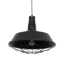 GLOBOSTAR® RAY 01048 Vintage Κρεμαστό Φωτιστικό Οροφής με Ντουί 1 x E27 AC 220-240V IP20 - Μαύρο - Μ46 x Π46 x Υ39cm