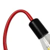 GLOBOSTAR® LIBBY 01095-1 Παιδικό Κρεμαστό Φωτιστικό Οροφής με Ντουί 1 x E27 AC 220-240V IP20 - Κόκκινο - Μ28 x Π4 x Υ34cm