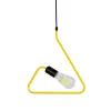 GLOBOSTAR® LIBBY 01097-1 Παιδικό Κρεμαστό Φωτιστικό Οροφής με Ντουί 1 x E27 AC 220-240V IP20 - Κίτρινο - Μ30 x Π4 x Υ32cm