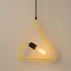 GLOBOSTAR® LIBBY 01097-1 Παιδικό Κρεμαστό Φωτιστικό Οροφής με Ντουί 1 x E27 AC 220-240V IP20 - Κίτρινο - Μ30 x Π4 x Υ32cm