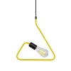 GLOBOSTAR® LIBBY 01097-1 Παιδικό Κρεμαστό Φωτιστικό Οροφής με Ντουί 1 x E27 AC 220-240V IP20 - Κίτρινο - Μ30 x Π4 x Υ32cm