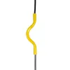 GLOBOSTAR® LIBBY 01097-1 Παιδικό Κρεμαστό Φωτιστικό Οροφής με Ντουί 1 x E27 AC 220-240V IP20 - Κίτρινο - Μ30 x Π4 x Υ32cm