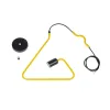 GLOBOSTAR® LIBBY 01097-1 Παιδικό Κρεμαστό Φωτιστικό Οροφής με Ντουί 1 x E27 AC 220-240V IP20 - Κίτρινο - Μ30 x Π4 x Υ32cm