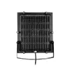 GLOBOSTAR® RGBFLOOD 75602 Προβολέας με IR Ασύρματο Χειριστήριο LED 50W 3250lm 120° AC 220-240V Αδιάβροχο IP66 Πολύχρωμο RGB Dimmable - COB Chip - Μαύρο Ματ - Μ22 x Π5.5 x Υ28cm - 2 Χρόνια Εγγύηση