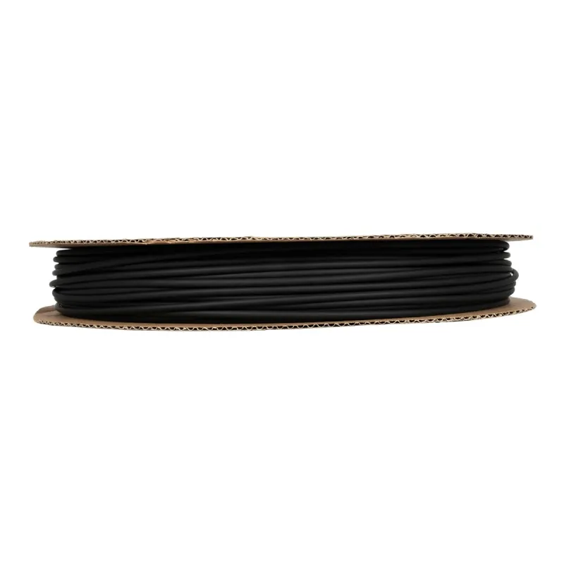 GLOBOSTAR® SHRINKTUBE 79816 Θερμοσυστελλόμενο Μακαρόνι Στεγανοποίησης για Neon Flex LED Αδιάβροχο IP65 - Μαύρο Ματ - Μ100 x Π0.4 x Υ0.4cm/Π0.2 x Υ0.2cm