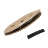 GLOBOSTAR® SHRINKTUBE 79817 Θερμοσυστελλόμενο Μακαρόνι Στεγανοποίησης για Neon Flex LED Αδιάβροχο IP65 - Μαύρο Ματ - Μ100 x Π0.8 x Υ0.8cm/Π0.4 x Υ0.4cm