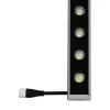 GLOBOSTAR® WASHERFAIA 90187 Μπάρα Φωτισμού Wall Washer με Αντιθαμβωτική Γρίλια LED 24W 2760lm 15° DC 24V Αδιάβροχο IP65 Φυσικό Λευκό 4500K Dimmable - Bridgelux SMD Chip - Γκρί Ανθρακί - Μ100 x Π4 x Υ5.5cm - 3 Χρόνια Εγγύηση