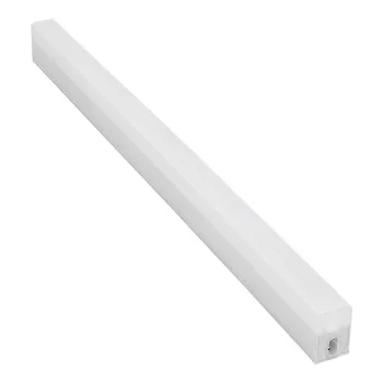 GLOBOSTAR® HEXON GLB-101-0086 Γραμμικό Επεκτεινόμενο DIY Φωτιστικό Οροφής LED 6W 750lm 120° AC 220-240V IP20 Φυσικό Λευκό 4000K - Sanan SMD Chip - Λευκό Ματ - Μ44 X Π2 X Υ3.5cm - 3 Χρόνια Εγγύηση