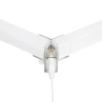 GLOBOSTAR® HEXON GLB-101-0092 Σύνδεσμος Y AC 220-240V IP20 - Διάφανο - Μ7 x Π6 x Υ4cm