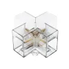 GLOBOSTAR® HEXON GLB-101-0093 Σύνδεσμος + AC 220-240V IP20 - Διάφανο - Μ7 x Π7 x Υ4cm
