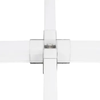 GLOBOSTAR® HEXON GLB-101-0093 Σύνδεσμος + AC 220-240V IP20 - Διάφανο - Μ7 x Π7 x Υ4cm