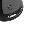 GLOBOSTAR® STUDENT GLB-102-0007 Μοντέρνο Επιτραπέζιο Φωτιστικό Πορτατίφ με Ντουί 1 x E27 AC 220-240V IP20 - Μαύρο - Μ14 x Π14 x Υ32cm