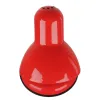 GLOBOSTAR® STUDENT GLB-102-0012 Μοντέρνο Επιτραπέζιο Φωτιστικό Πορτατίφ με Ντουί 1 x E27 AC 220-240V IP20 - Κόκκινο & Μαύρο - Μ14 x Π14 x Υ32cm