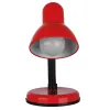 GLOBOSTAR® STUDENT GLB-102-0012 Μοντέρνο Επιτραπέζιο Φωτιστικό Πορτατίφ με Ντουί 1 x E27 AC 220-240V IP20 - Κόκκινο & Μαύρο - Μ14 x Π14 x Υ32cm
