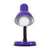 GLOBOSTAR® STUDENT GLB-102-0014 Μοντέρνο Επιτραπέζιο Φωτιστικό Πορτατίφ με Ντουί 1 x E27 AC 220-240V IP20 - Μωβ & Μαύρο - Μ14 x Π14 x Υ32cm