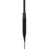 GLOBOSTAR® REED GLB-103-0006 Φωτιστικό Κολωνάκι Κήπου με Καρφωτή Βάση LED 2W 180lm 360° DC 24V Αδιάβροχο IP65 Θερμό Λευκό 2700K - Sanan SMD Chip - Μαύρο Ματ - Μ2 x Π2 x Υ100cm - 3 Χρόνια Εγγύηση