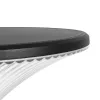 GLOBOSTAR® TOPIS GLB-103-0020 Φωτιστικό Κεφαλής Post Top Πλατείας/Πάρκου/Κήπου LED 50W 4500lm 360° AC 220-240V Αδιάβροχο IP65 Θερμό Λευκό 2700K - Sanan SMD Chip - Μαύρο Ματ - Μ50 x Π50 x Υ39cm - 3 Χρόνια Εγγύηση