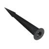 GLOBOSTAR® TRABI GLB-103-0028 Φωτιστικό Σποτ για Φυτά - Δέντρα με Βάση Κήπου / Καρφωτό LED 12W 1080lm 24° DC 24V Αδιάβροχο IP65 Θερμό Λευκό 2700K - Sanan SMD Chip - Μαύρο Ματ - Μ6.5 x Π6.5 x Υ18.5cm - 3 Χρόνια Εγγύηση