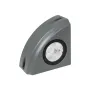 GLOBOSTAR® FLOODORA GLB-103-0029 Προβολέας Σποτ Wall Washer LED 3W 270lm 5° AC 220-240V Αδιάβροχο IP65 Θερμό Λευκό 2700K - Sanan SMD Chip - Γκρι Ανθρακί Ματ - Μ8 x Π5 x Υ8cm - 3 Χρόνια Εγγύηση