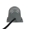 GLOBOSTAR® FLOODORA GLB-103-0030 Προβολέας Σποτ Wall Washer LED 3W 270lm 5° AC 220-240V Αδιάβροχο IP65 Θερμό Λευκό 2700K - Sanan SMD Chip - Γκρι Ανθρακί Ματ - Μ6.5 x Π5.5 x Υ5cm - 3 Χρόνια Εγγύηση