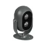 GLOBOSTAR® FLOODIS GLB-103-0031 Προβολέας Σποτ Wall Washer LED 4W 360lm 24° AC 220-240V Αδιάβροχο IP65 Θερμό Λευκό 2700K - Sanan SMD Chip - Γκρι Ανθρακί Ματ - Μ7 x Π5 x Υ11cm - 3 Χρόνια Εγγύηση