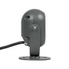 GLOBOSTAR® FLOODIS GLB-103-0031 Προβολέας Σποτ Wall Washer LED 4W 360lm 24° AC 220-240V Αδιάβροχο IP65 Θερμό Λευκό 2700K - Sanan SMD Chip - Γκρι Ανθρακί Ματ - Μ7 x Π5 x Υ11cm - 3 Χρόνια Εγγύηση