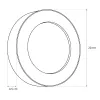 GLOBOSTAR® LINEART GLB-103-0038 Φωτιστικό Τοίχου / Απλίκα LED 18W 1620lm 120° AC 220-240V Αδιάβροχο IP65 Θερμό Λευκό 2700K - Sanan SMD Chip - Μαύρο Ματ - Μ20 x Π4.5 x Υ20cm - 3 Χρόνια Εγγύηση