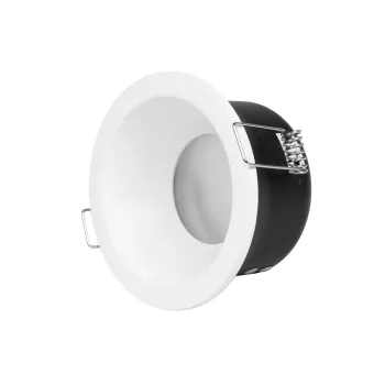 kelvo® SIGMA KLV-101-0042 Χωνευτό Φωτιστικό Downlight Σποτ Μπάνιου για Λάμπα MR16 με Ντουί GU10 AC 220-240V Αδιάβροχο IP65 - Λευκό Ματ - Μ8.5 x Π8.5 x Υ4.5cm / Q7.5cm