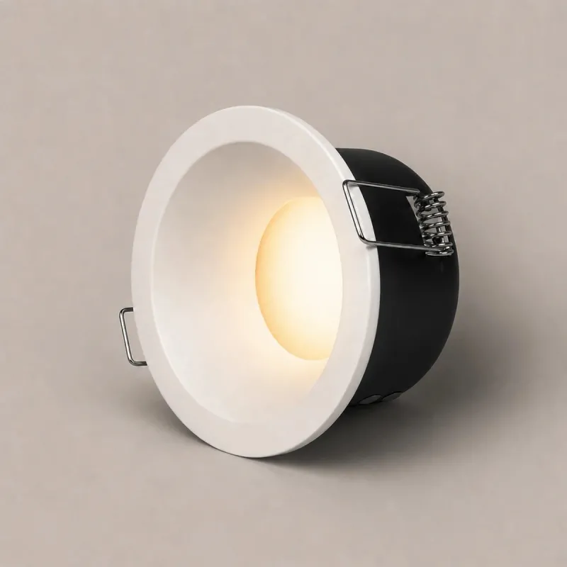 kelvo® SIGMA KLV-101-0042 Χωνευτό Φωτιστικό Downlight Σποτ Μπάνιου για Λάμπα MR16 με Ντουί GU10 AC 220-240V Αδιάβροχο IP65 - Λευκό Ματ - Μ8.5 x Π8.5 x Υ4.5cm / Q7.5cm