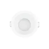 kelvo® SIGMA KLV-101-0042 Χωνευτό Φωτιστικό Downlight Σποτ Μπάνιου για Λάμπα MR16 με Ντουί GU10 AC 220-240V Αδιάβροχο IP65 - Λευκό Ματ - Μ8.5 x Π8.5 x Υ4.5cm / Q7.5cm