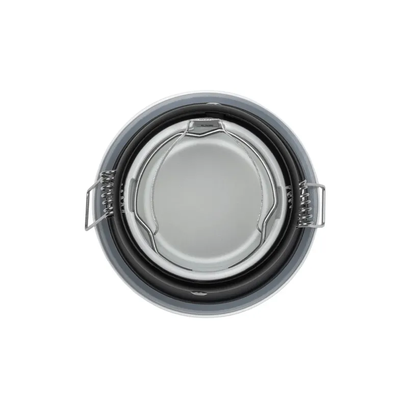 kelvo® SIGMA KLV-101-0042 Χωνευτό Φωτιστικό Downlight Σποτ Μπάνιου για Λάμπα MR16 με Ντουί GU10 AC 220-240V Αδιάβροχο IP65 - Λευκό Ματ - Μ8.5 x Π8.5 x Υ4.5cm / Q7.5cm