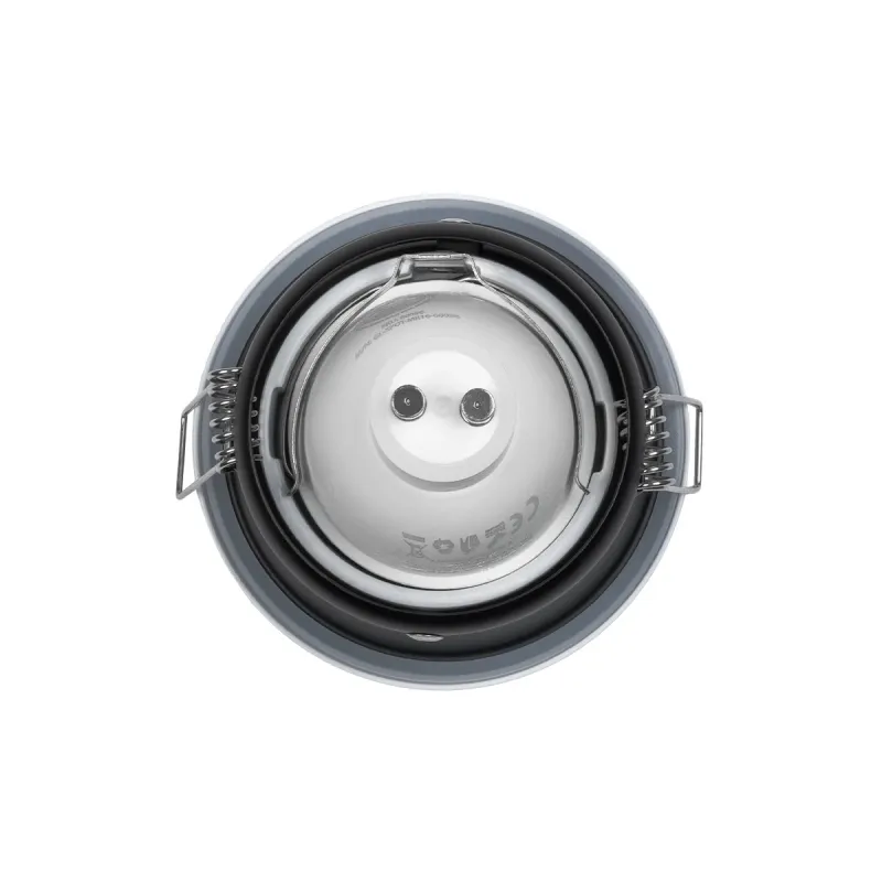 kelvo® SIGMA KLV-101-0042 Χωνευτό Φωτιστικό Downlight Σποτ Μπάνιου για Λάμπα MR16 με Ντουί GU10 AC 220-240V Αδιάβροχο IP65 - Λευκό Ματ - Μ8.5 x Π8.5 x Υ4.5cm / Q7.5cm