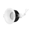 kelvo® SIGMA KLV-101-0042 Χωνευτό Φωτιστικό Downlight Σποτ Μπάνιου για Λάμπα MR16 με Ντουί GU10 AC 220-240V Αδιάβροχο IP65 - Λευκό Ματ - Μ8.5 x Π8.5 x Υ4.5cm / Q7.5cm