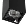 kelvo® LUMINAR KLV-101-0323 Φωτιστικό Downlight Σποτ LED 3W 405lm 36° AC 220-240V IP20 Θερμό Λευκό 2700K - Osram SMD Chip & TÜV SÜD Driver - Μαύρο Ματ - Μ4.2 x Π4.2 x Υ6.6cm - 5 Χρόνια Εγγύηση