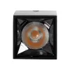 kelvo® LUMINAR KLV-101-0323 Φωτιστικό Downlight Σποτ LED 3W 405lm 36° AC 220-240V IP20 Θερμό Λευκό 2700K - Osram SMD Chip & TÜV SÜD Driver - Μαύρο Ματ - Μ4.2 x Π4.2 x Υ6.6cm - 5 Χρόνια Εγγύηση