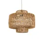 GLOBOSTAR® JENSON 00909 Boho Κρεμαστό Φωτιστικό Οροφής με Ντουί 1 x E27 AC 220-240V IP20 - Μπεζ - Μ33 x Π33 x Υ28cm